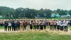 KPU Kolaka Gelar Apel Pelepasan Ratusan Petugas Pantarlih
