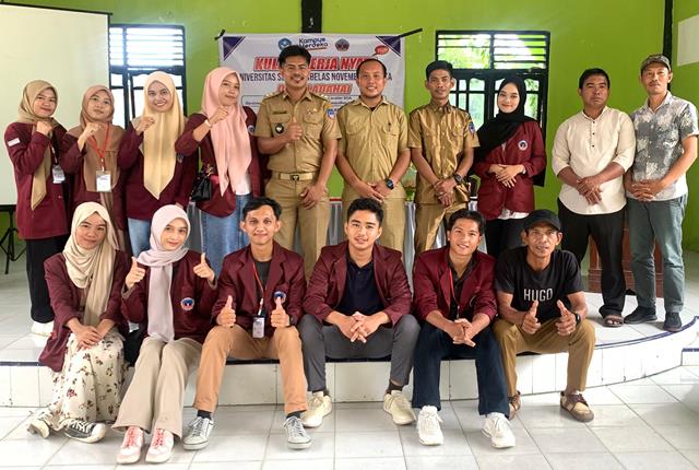 KKN di Desa Ladahai, Mahasiwa USN Gelar Seminar