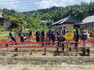 Mahasiswa KKN USN Buat Kebun Tanaman Obat di Desa Wonualaku