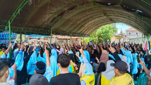 Warga Desa Oneha Siap Menangkan BERAMAL di Kecamatan Tanggetada
