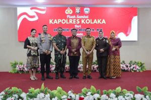 Pisah Sambut, Pj Bupati Harap Polres dan Pemda Kolaka Terus Bersinergi