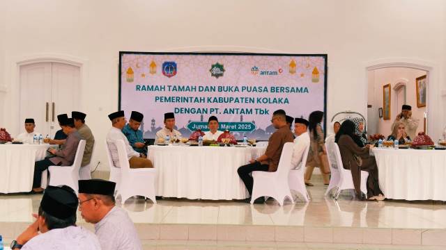 Tingkatkan Sinegirtas, ANTAM Gelar Buka Puasa bersama Pemda Kolaka