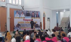 Pelepasan 439 Jamaah Haji, Bupati Kolaka Berpesan Jaga Nama Baik Daerah dan Bangsa