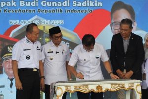 Menkes Budi Gunadi Sadikin Resmikan Tower Tiga RSUD Binyamin Guluh Kolaka