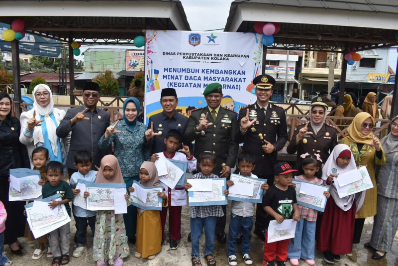 Wujud Nyata Komitmen Mencerdaskan Bangsa, Bupati Kolaka Launching Taman Literasi Digital