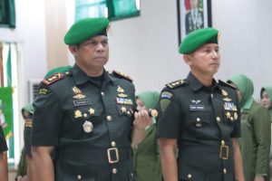 Sertijab Dandim 1412/Kolaka, Letkol Inf Choky Gunawan Resmi Gantikan Letkol Inf Syafruddin Mutasidasi