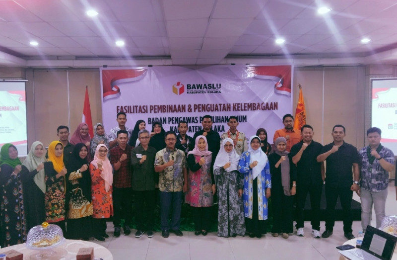 Bawaslu Kolaka Gelar Fasilitasi Pembinaan dan Penguatan Kelembagaan